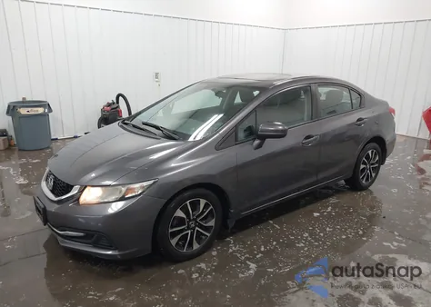 2015 Honda Civic Ex from USA, damaged, VIN 2HGFB2F83FH557939